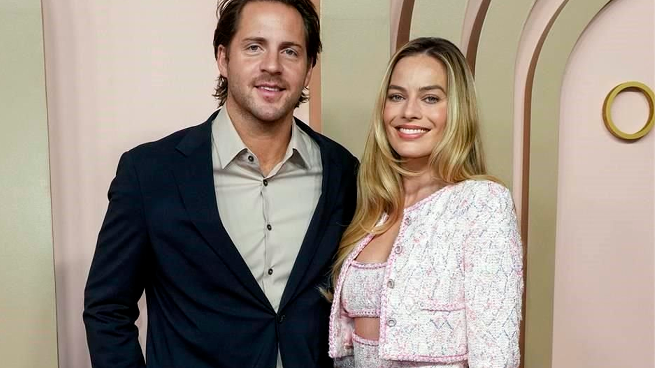 Margot Robbie da la bienvenida a su primer hijo y reaparece con pancita abultada