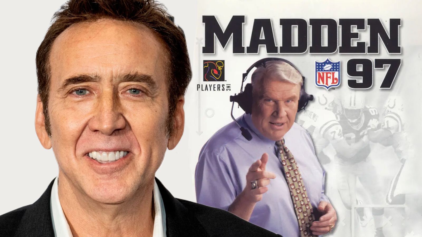 Nicolás Cage será el actor que interpretará a John Madden, Leyenda de la NFL en la película de su biografía