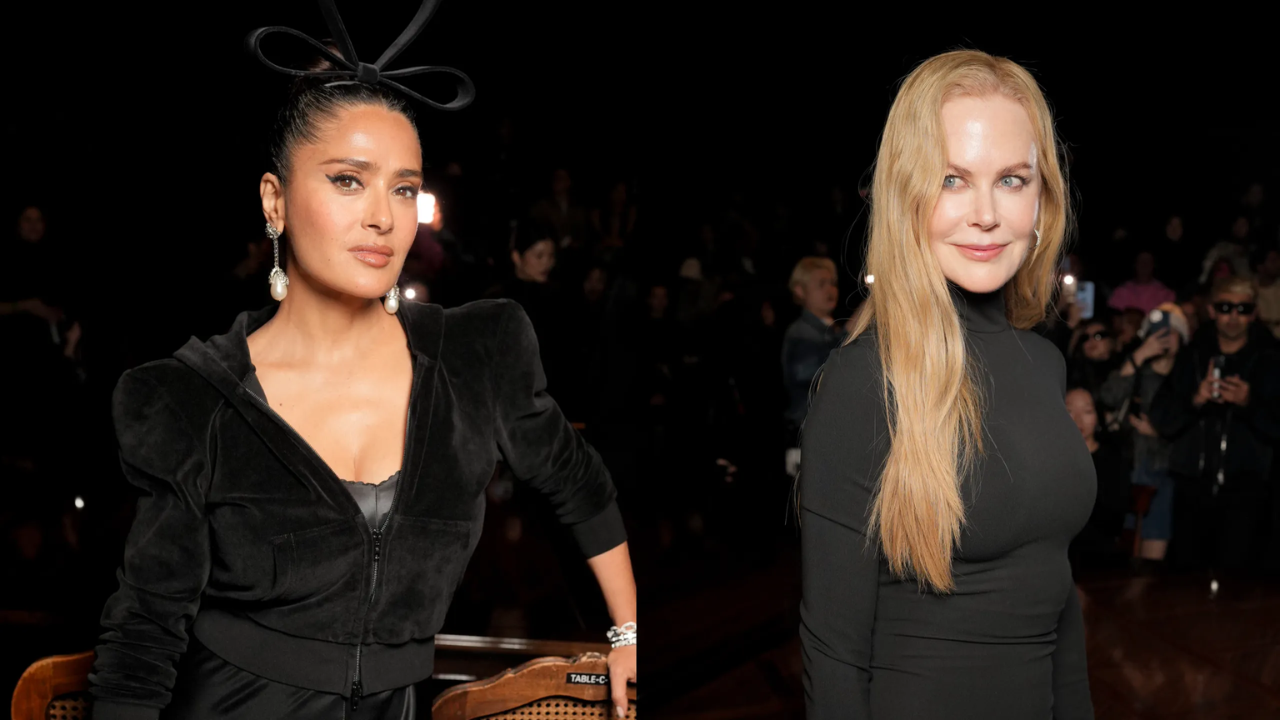 El polémico encuentro entre Salma Hayek y Nicole Kidman en París