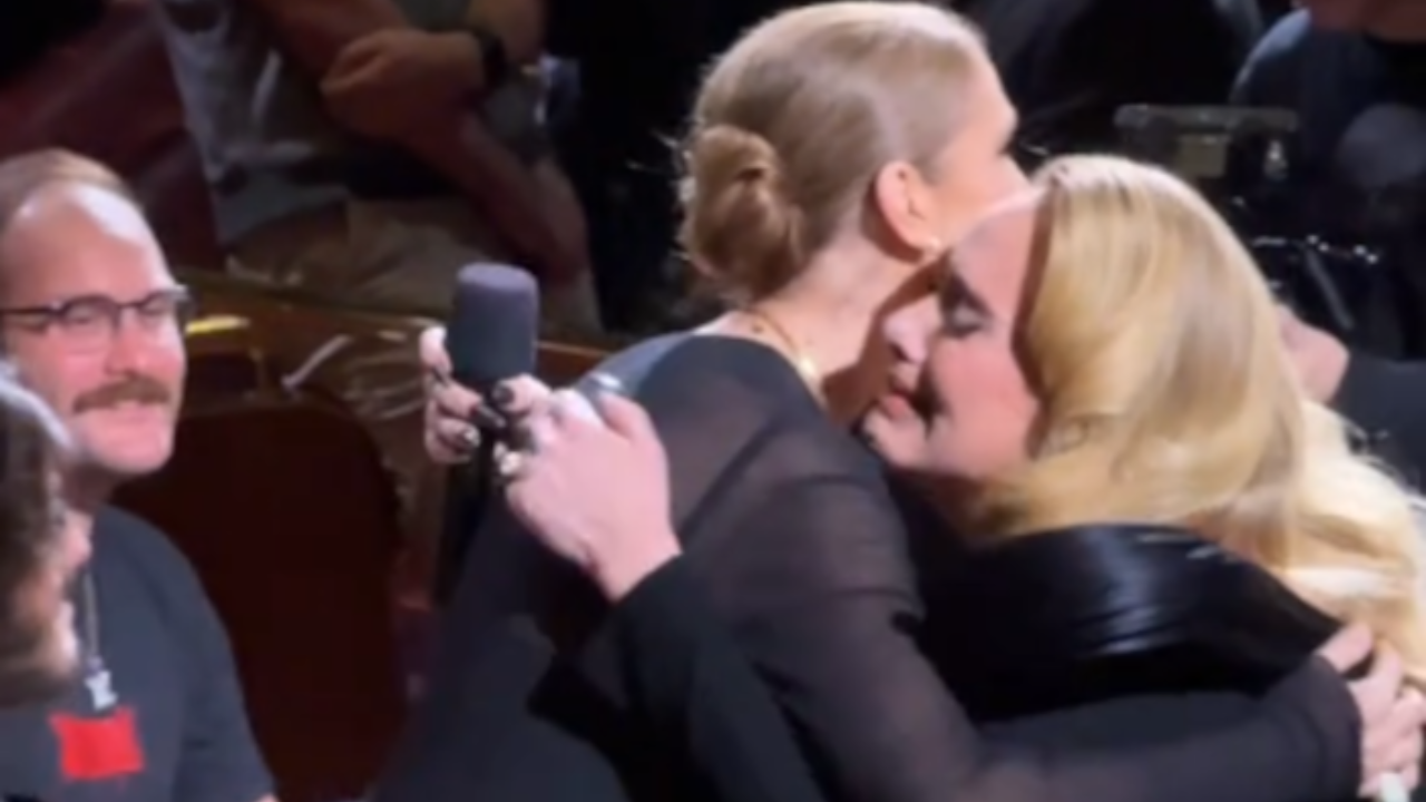 Entre lágrimas y aplausos: Adele y Céline Dion se reencuentran en un emotivo concierto en Las Vegas