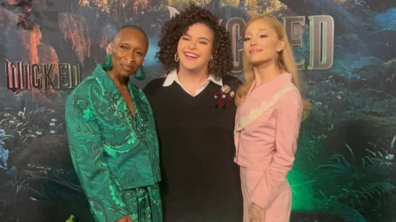 Lucerito Mijares vive un encuentro inolvidable con Ariana Grande y Cynthia Erivo