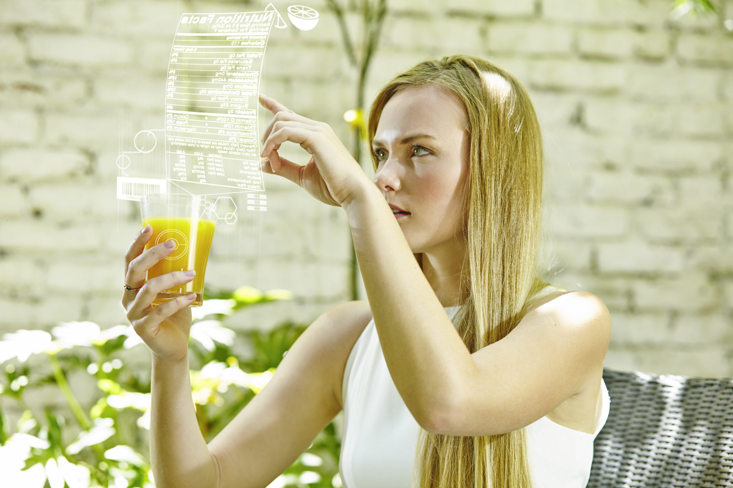 La comida ahora viene con hologramas comestibles