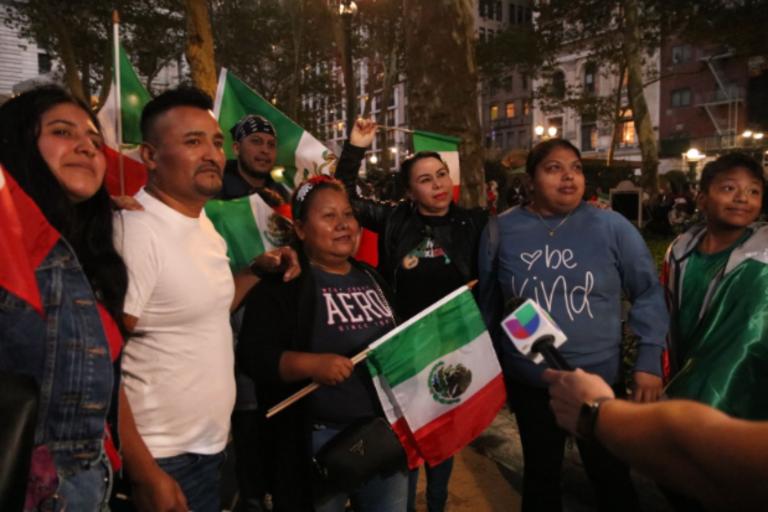 Así se vive el Grito en Nueva York, Los Ángeles y Madrid