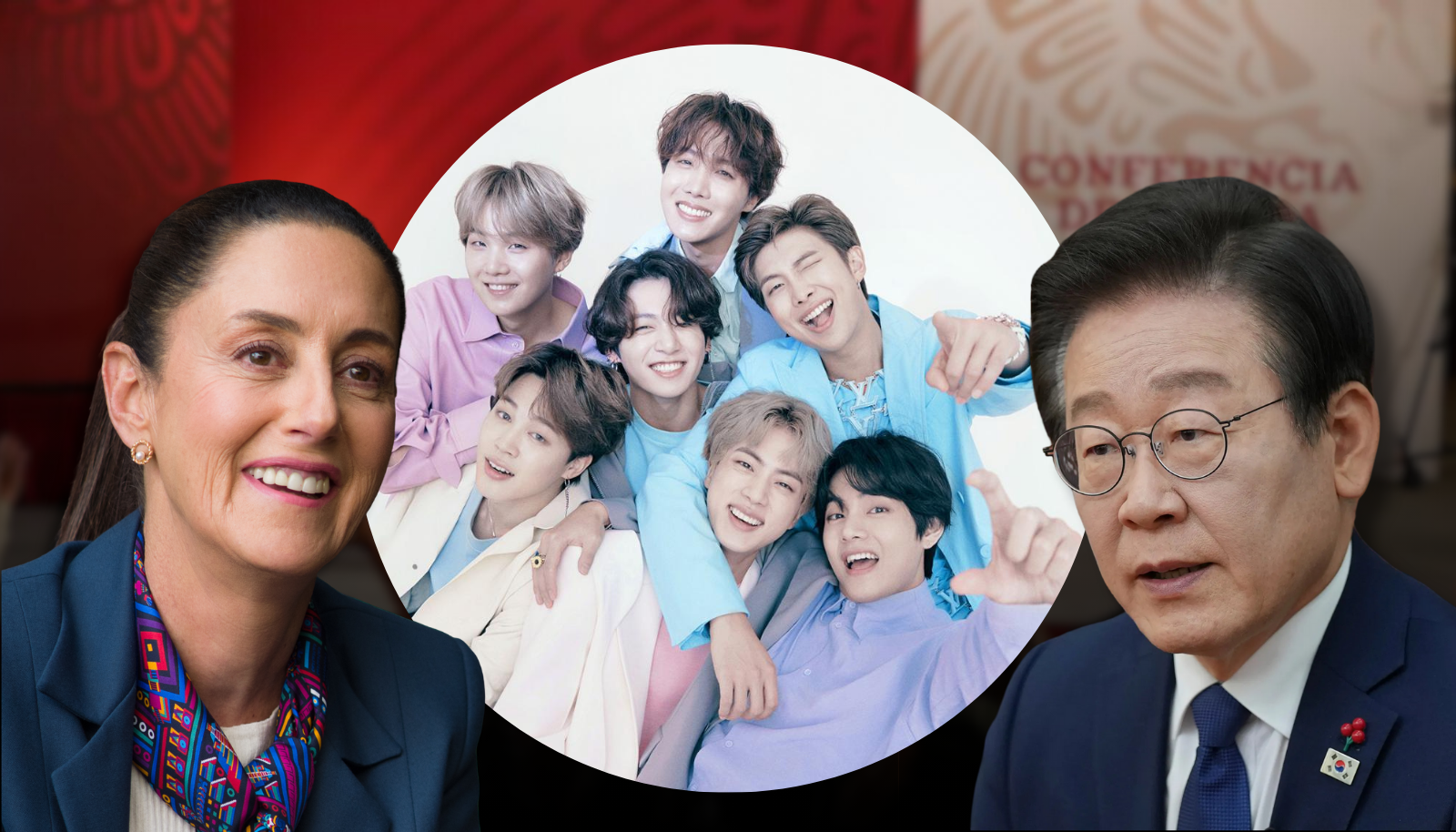 #BTS #Mexico ¡Inédito! Corea del Sur confirma que recibió la carta de Sheinbaum sobre BTS y ahora estudia su respuesta