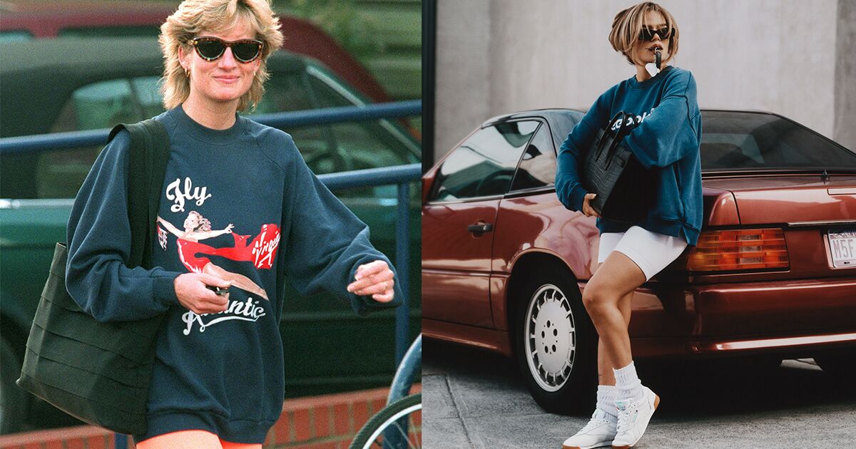 #moda Karol G revive el “uniforme de Lady Di” y resignifica la estética noventera en clave de poder femenino