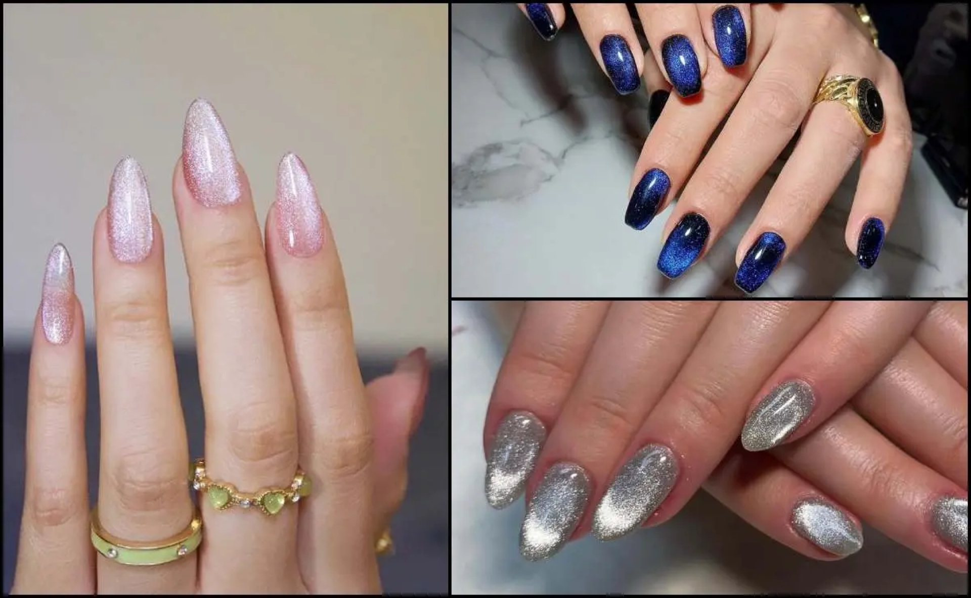 Las uñas ‘ojo de gato’ que están conquistando oficinas: elegancia TOTAL sin esfuerzo