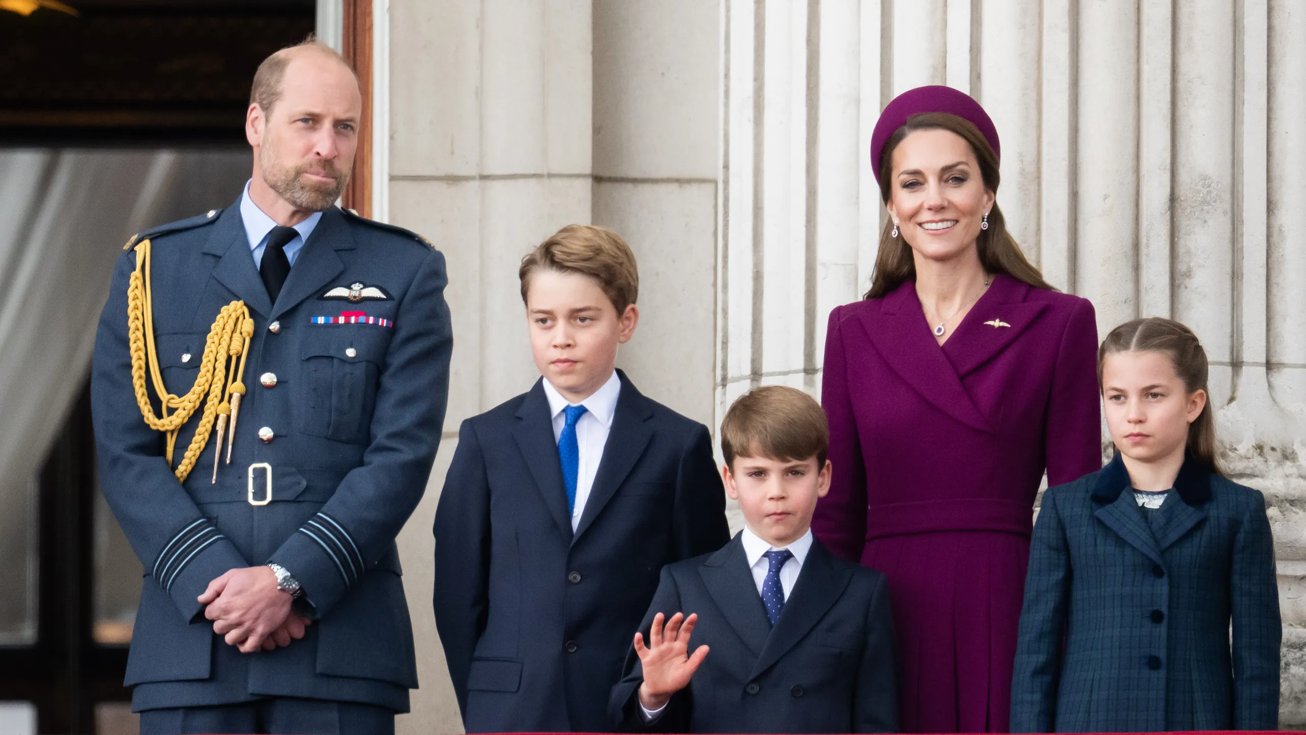 ¡Fotos nunca antes vistas! William y Kate derriten corazones en el cumpleaños de Louis