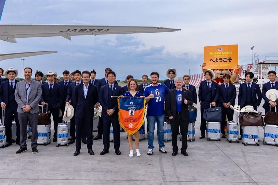Japon llega a Monterey para el mundial 2026