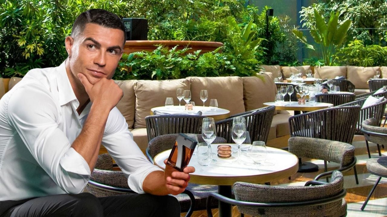 Así es Tatel, el exclusivo restaurante de Cristiano Ronaldo en la Ciudad de México
