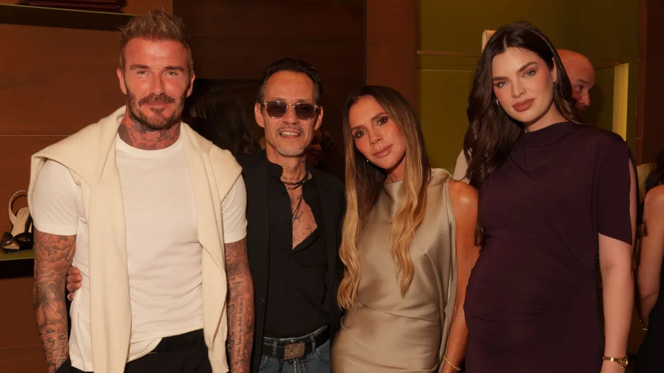 Victoria Beckham reúne a Marc Anthony, Nadia Ferreira y Antonela Roccuzzo en una velada llena de estrellas.