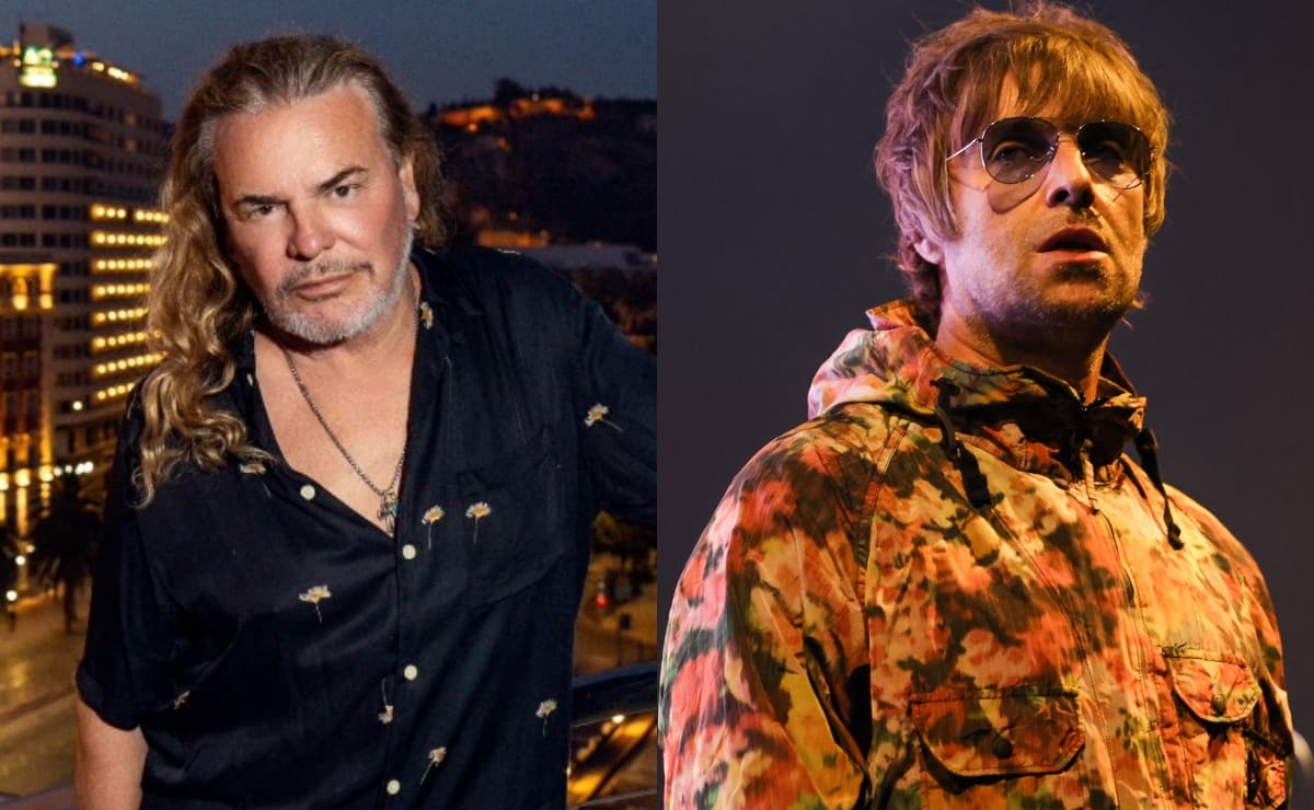 Fher de Maná y Liam Gallagher de Oasis calientan la previa del duelo entre México e Inglaterra.￼￼￼