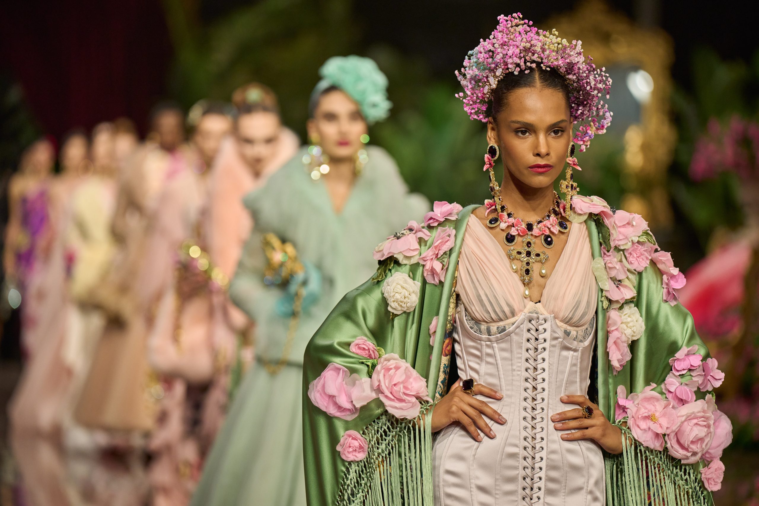 Dolce & Gabbana deslumbra con su nueva colección Alta Moda 2026 en Sicilia