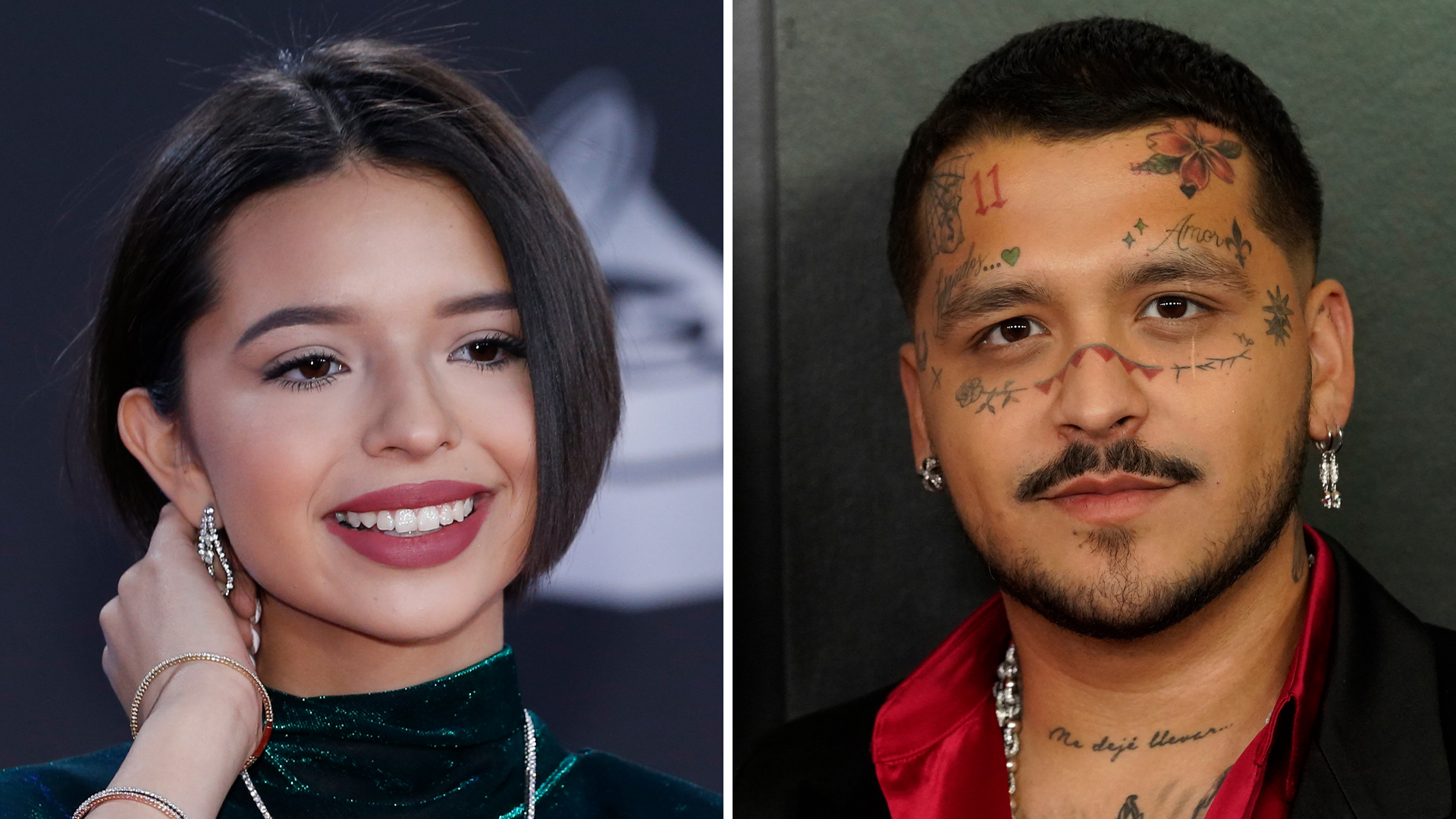Ángela Aguilar y Christian Nodal protagonizan un tierno instante junto a su altar de Día de Muertos