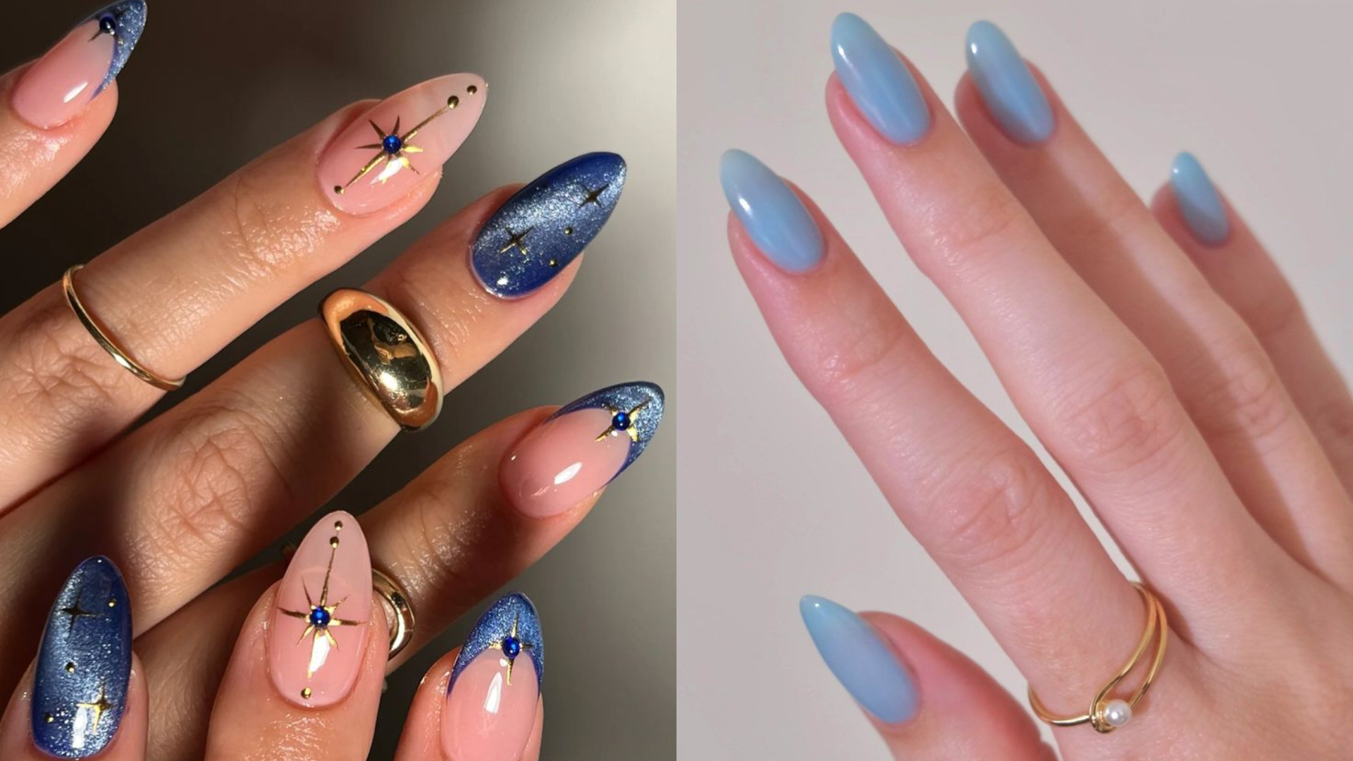 La inspiración mexicana detrás de las uñas azul cobalto que son tendencia