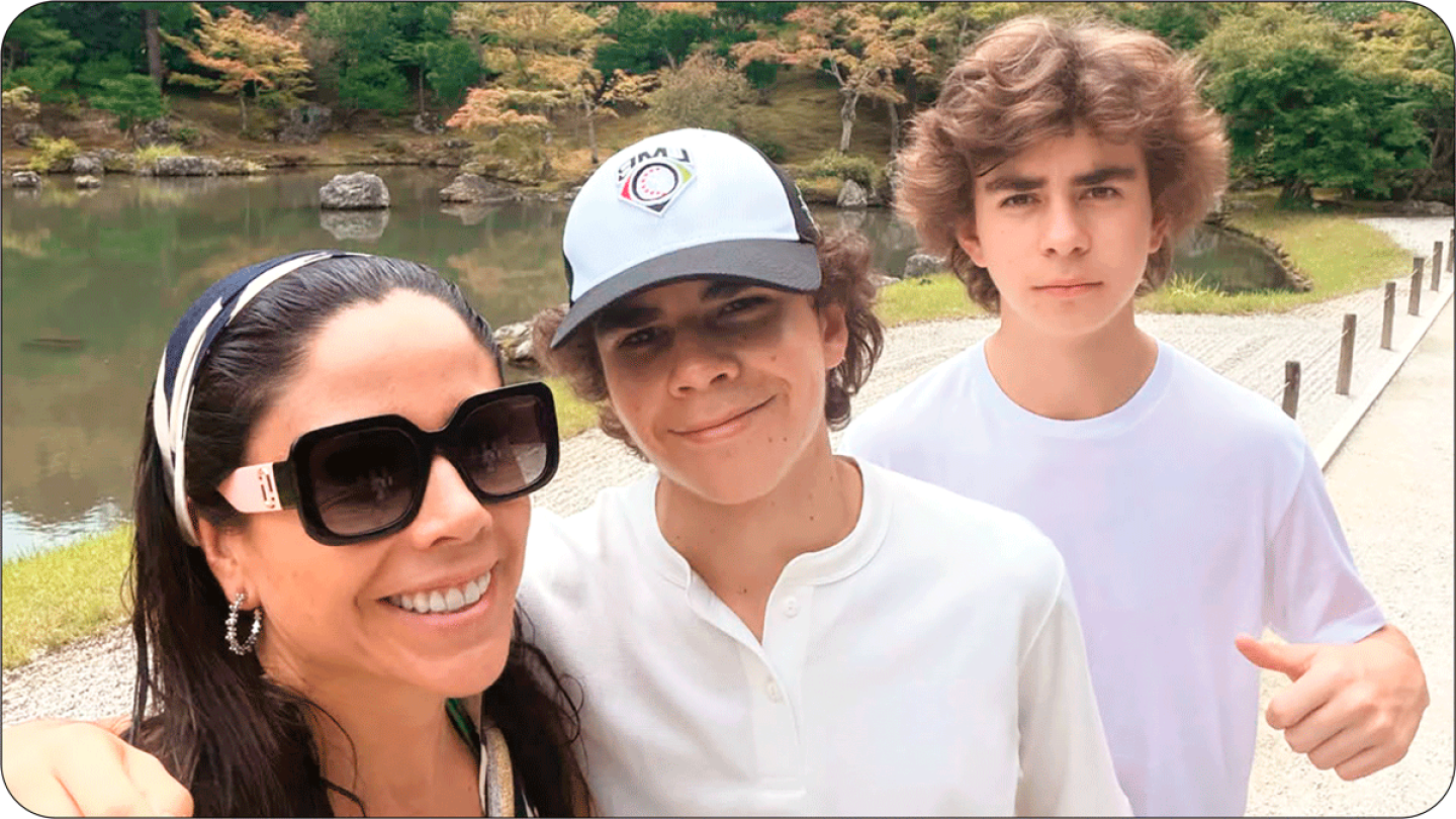 Paola Rojas habla del difícil reto de ver a su hijo Paulo comenzar una nueva vida en el extranjero