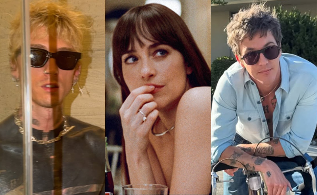 Megan Fox estaría tranquila ante el posible romance de Machine Gun Kelly y Dakota Johnson 💔👀