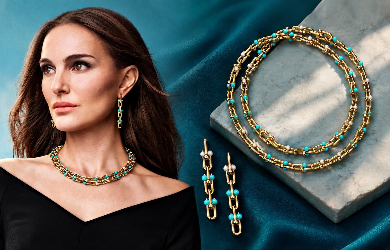 Tiffany & Co. renueva su colección HardWear con una elegante combinación de turquesas y perlas Akoya